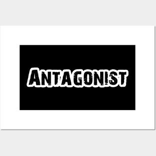 Antagonist White Posters and Art